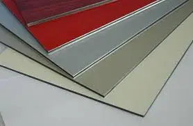 Jasa laser cutting material ACP (Aluminium Composite Panel)